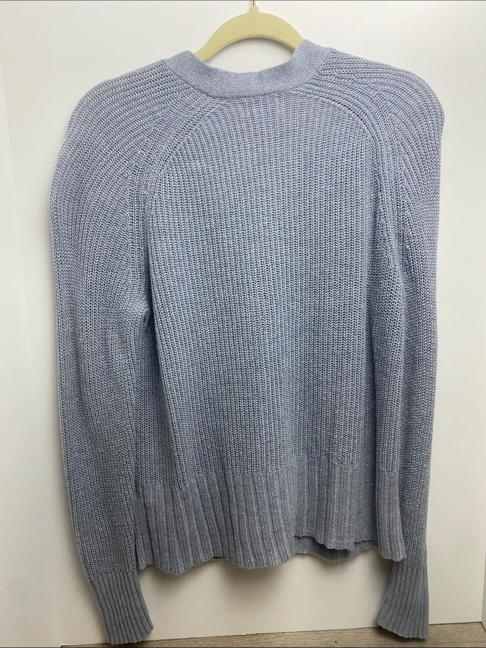 Old Navy Soft Light gray Button-Up Women's Cardigan - Picture 5 of 6